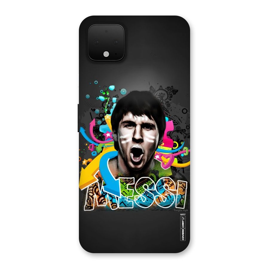 Messi For Argentina Back Case for Google Pixel 4 XL