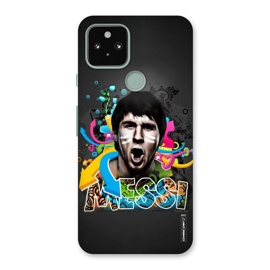 Messi For Argentina Back Case for Google Pixel 5