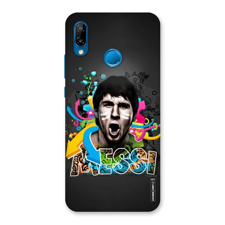 Messi For Argentina Back Case for Huawei P20 Lite