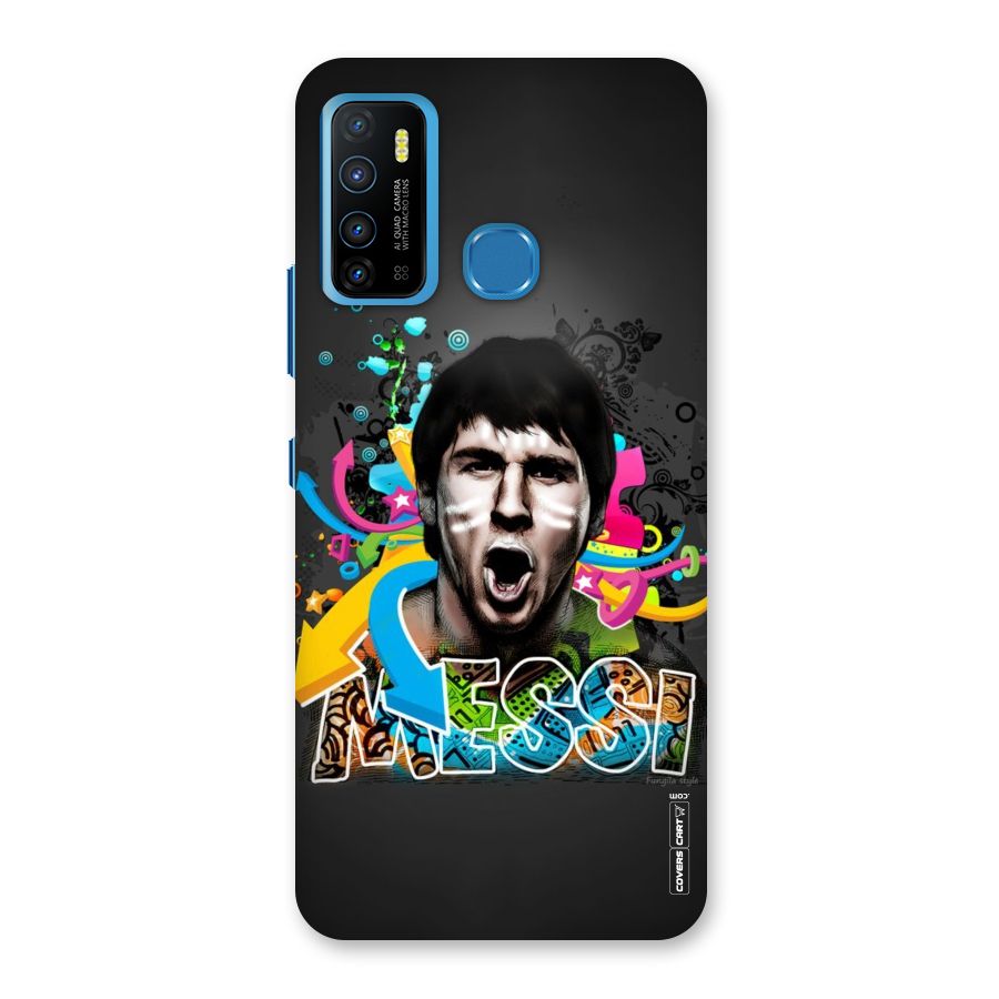 Messi For Argentina Back Case for Infinix Hot 9