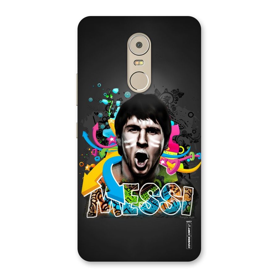 Messi For Argentina Back Case for Lenovo K6 Note