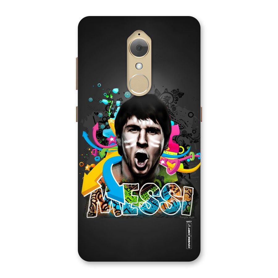 Messi For Argentina Back Case for Lenovo K8