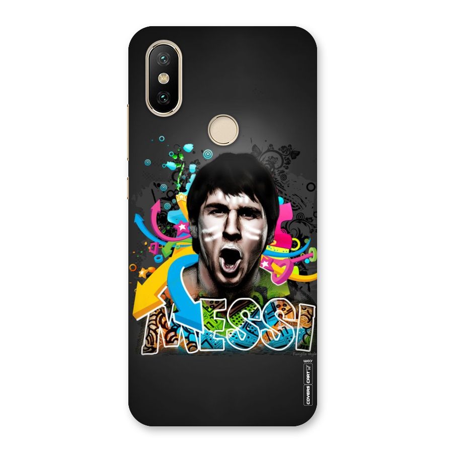 Messi For Argentina Back Case for Mi A2