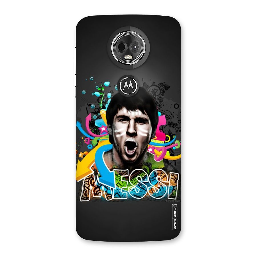 Messi For Argentina Back Case for Moto E5 Plus