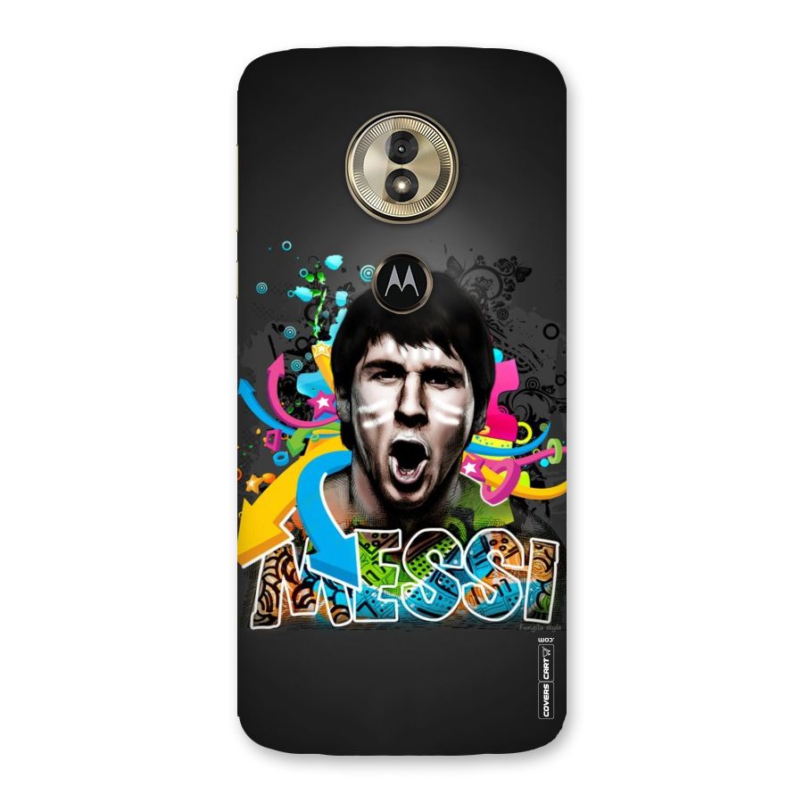 Messi For Argentina Back Case for Moto G6 Play