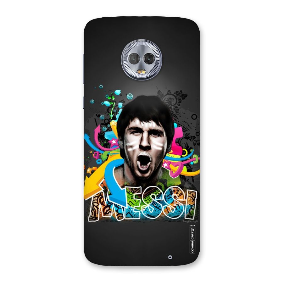 Messi For Argentina Back Case for Moto G6 Plus