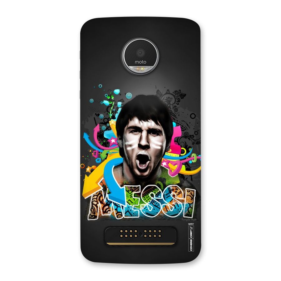 Messi For Argentina Back Case for Moto Z Play