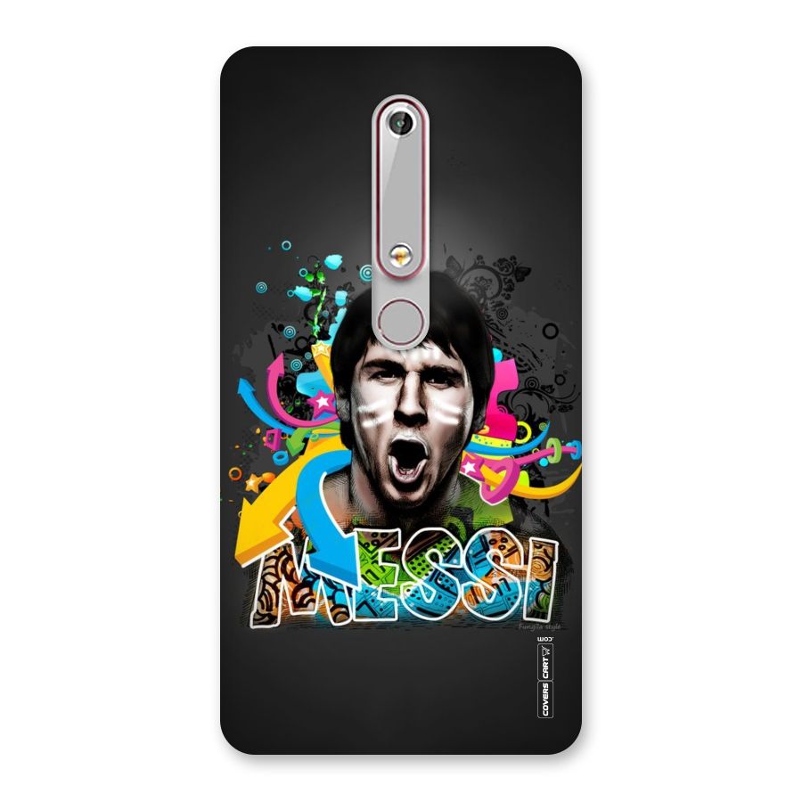 Messi For Argentina Back Case for Nokia 6.1