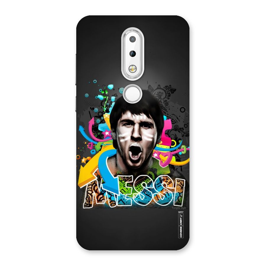 Messi For Argentina Back Case for Nokia 6.1 Plus