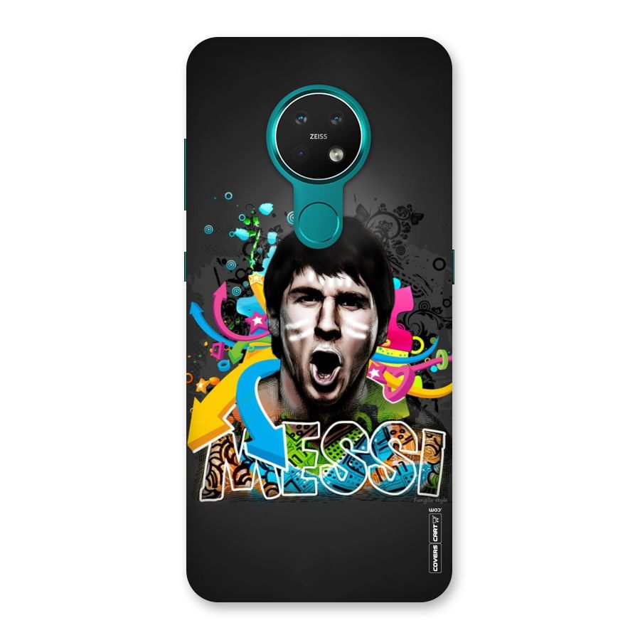 Messi For Argentina Back Case for Nokia 7.2