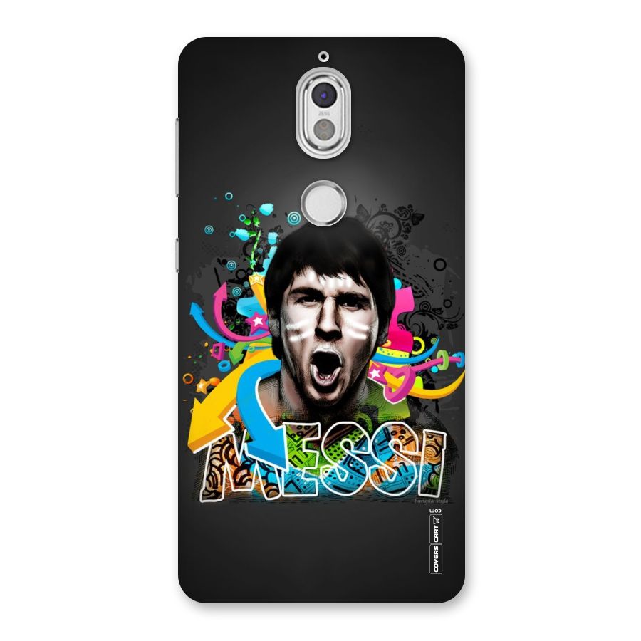 Messi For Argentina Back Case for Nokia 7
