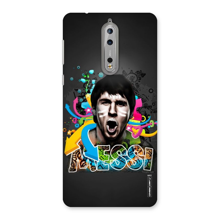 Messi For Argentina Back Case for Nokia 8