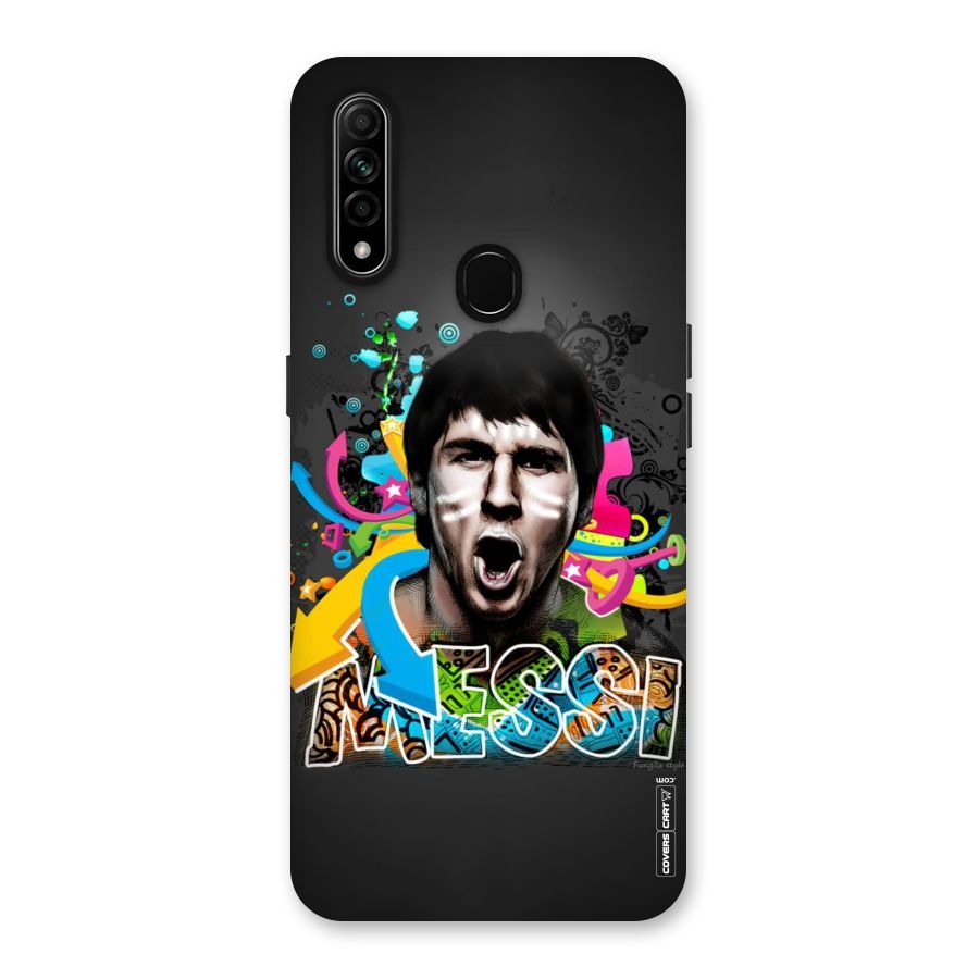Messi For Argentina Back Case for Oppo A31