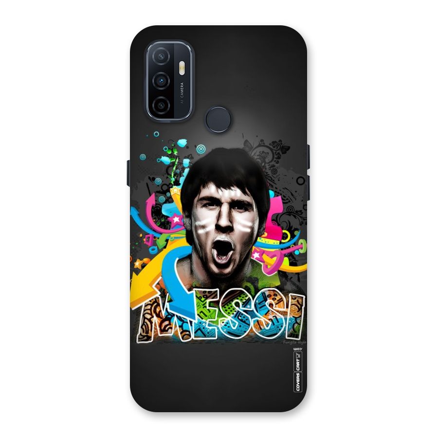 Messi For Argentina Back Case for Oppo A32
