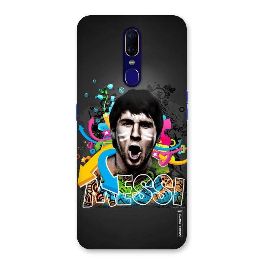 Messi For Argentina Back Case for Oppo F11