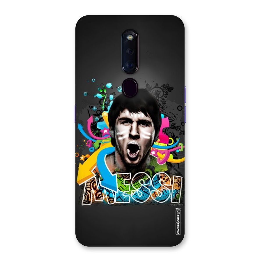 Messi For Argentina Back Case for Oppo F11 Pro
