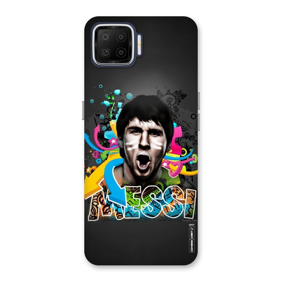 Messi For Argentina Back Case for Oppo F17