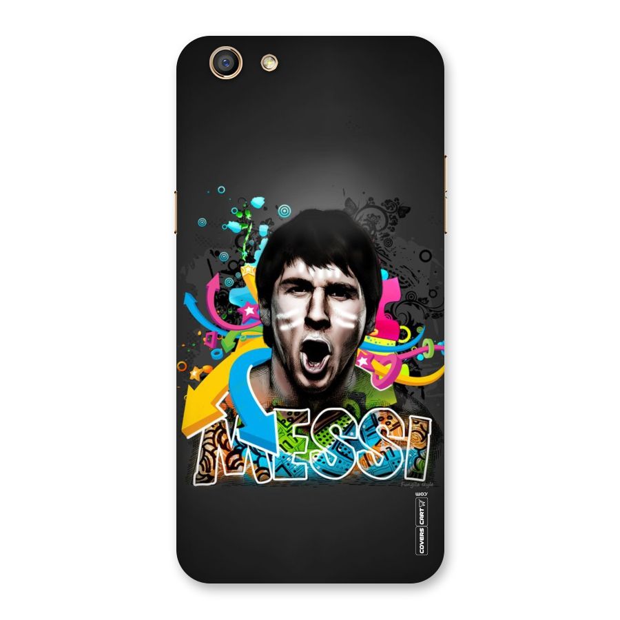 Messi For Argentina Back Case for Oppo F3