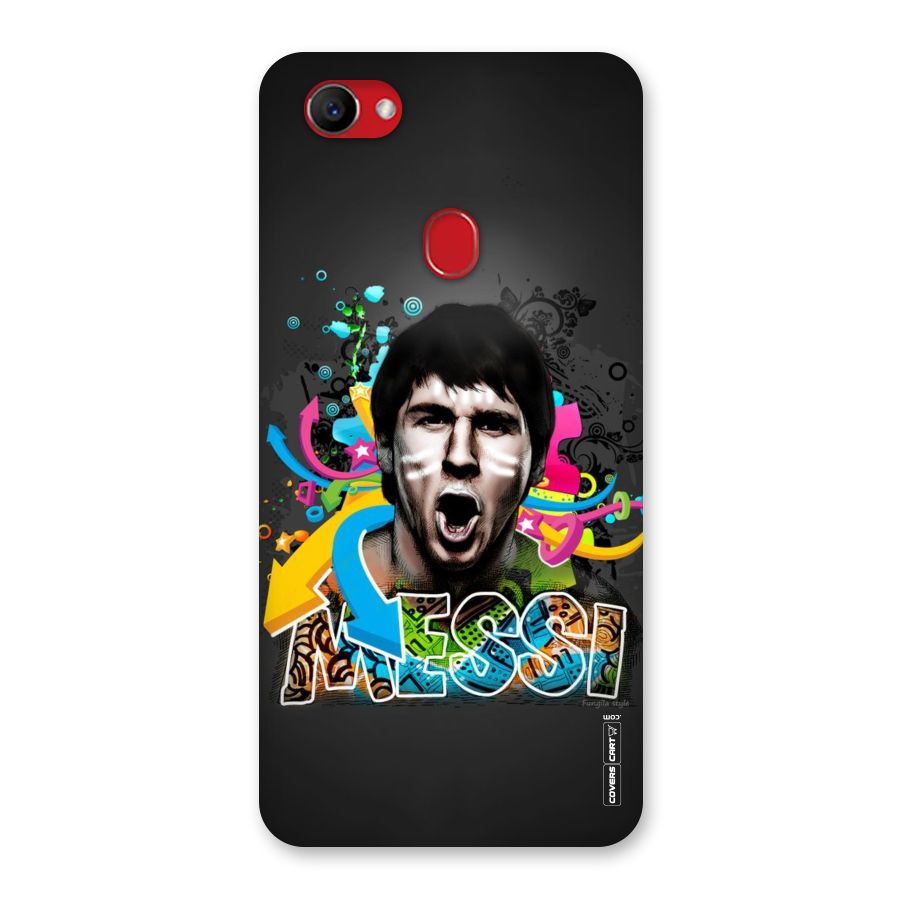 Messi For Argentina Back Case for Oppo F7