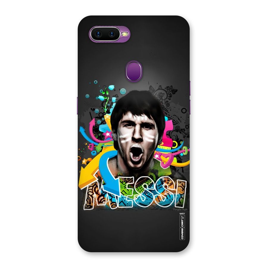 Messi For Argentina Back Case for Oppo F9