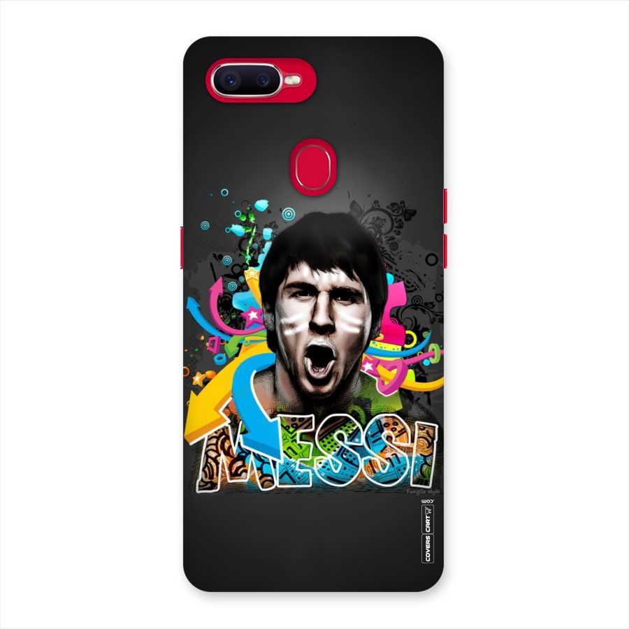 Messi For Argentina Back Case for Oppo F9 Pro