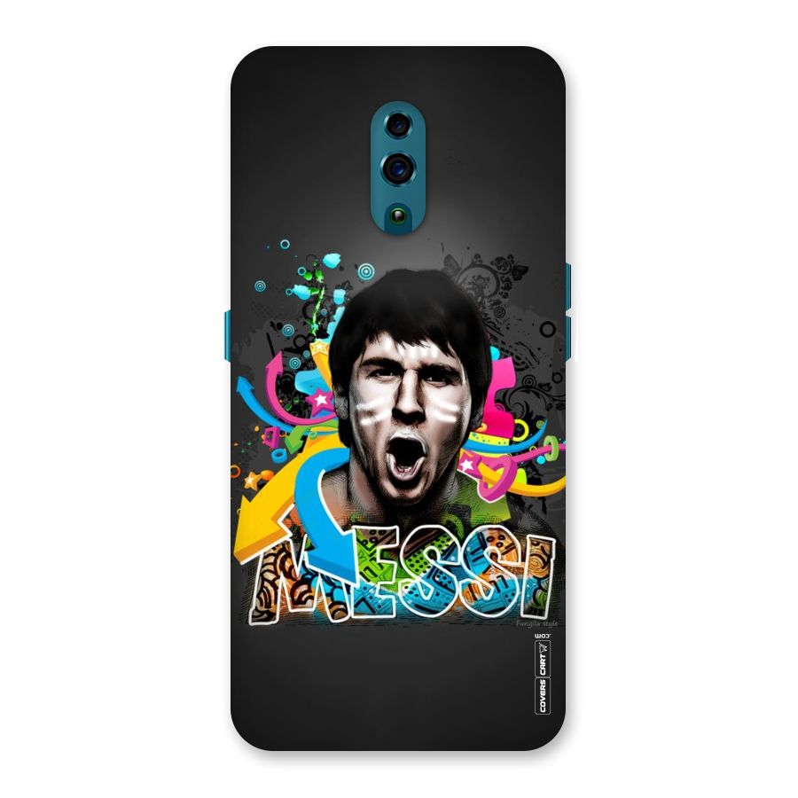 Messi For Argentina Back Case for Oppo Reno