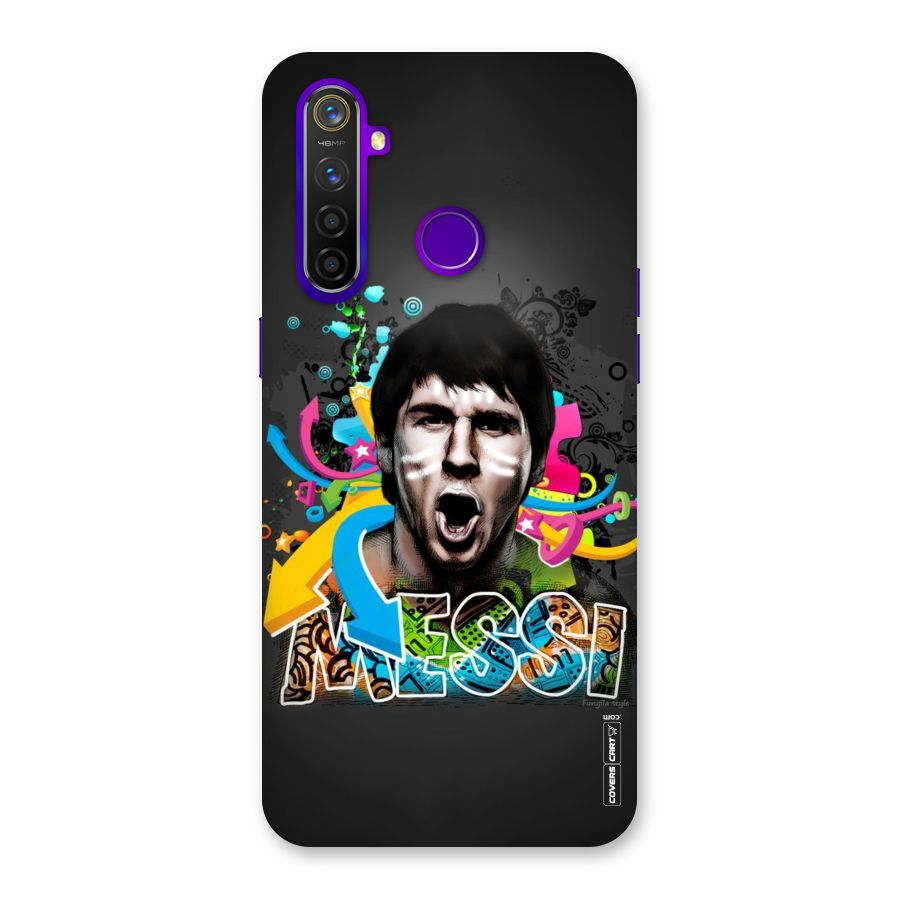 Messi For Argentina Back Case for Realme 5 Pro