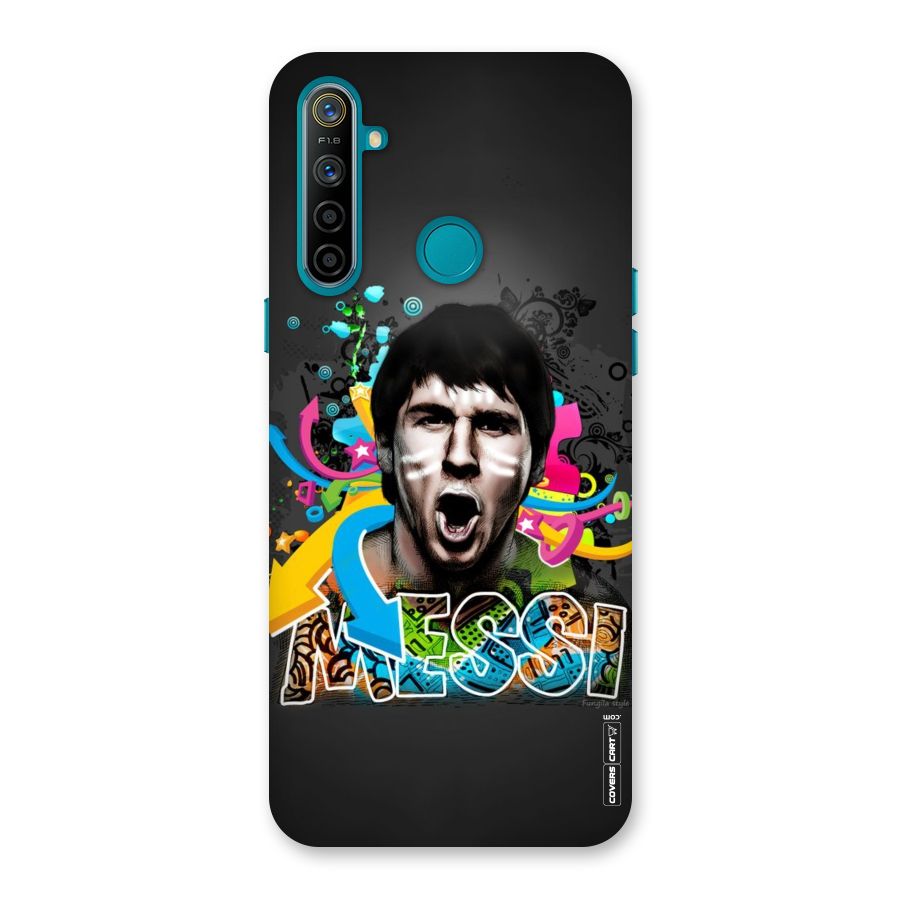 Messi For Argentina Back Case for Realme 5i