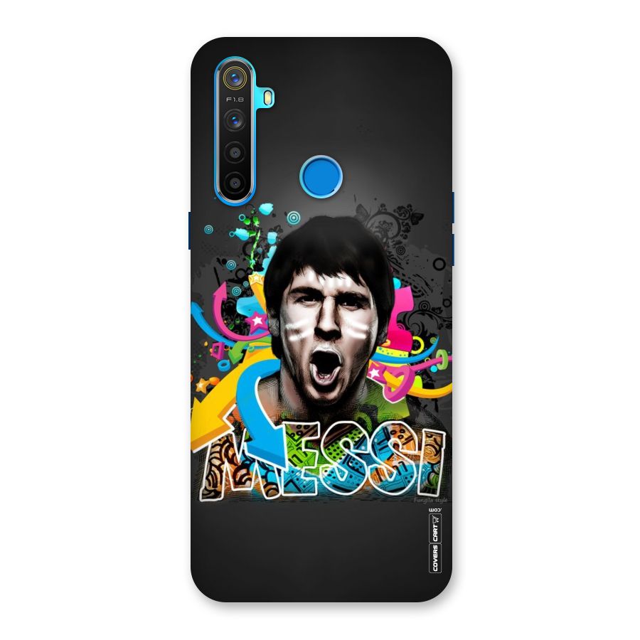 Messi For Argentina Back Case for Realme 5s