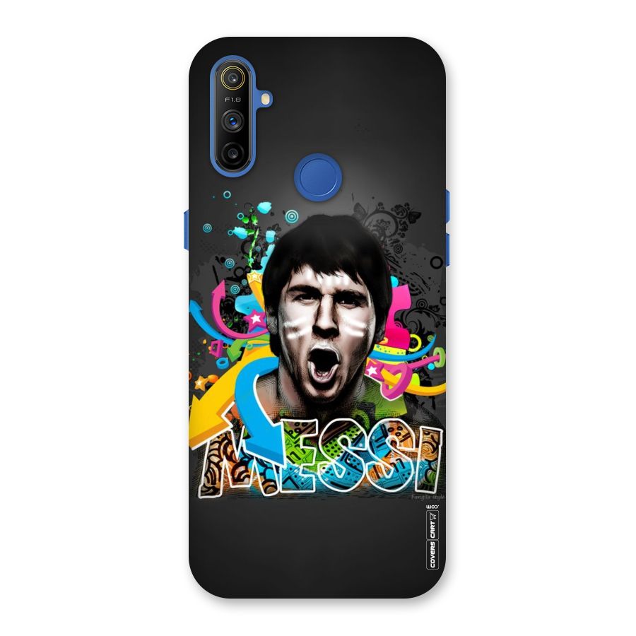 Messi For Argentina Back Case for Realme Narzo 10A