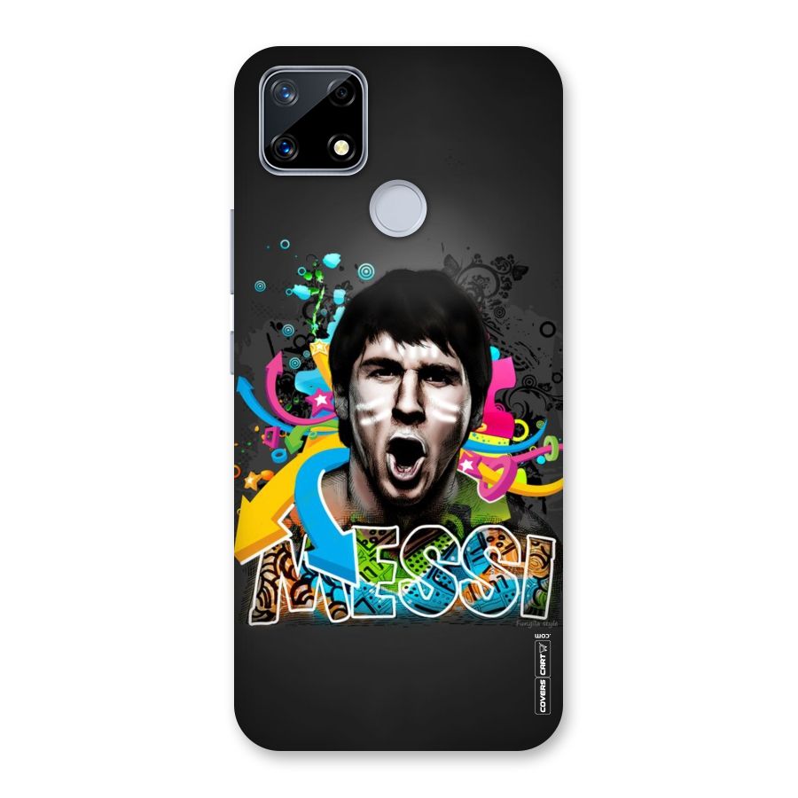 Messi For Argentina Back Case for Realme Narzo 20