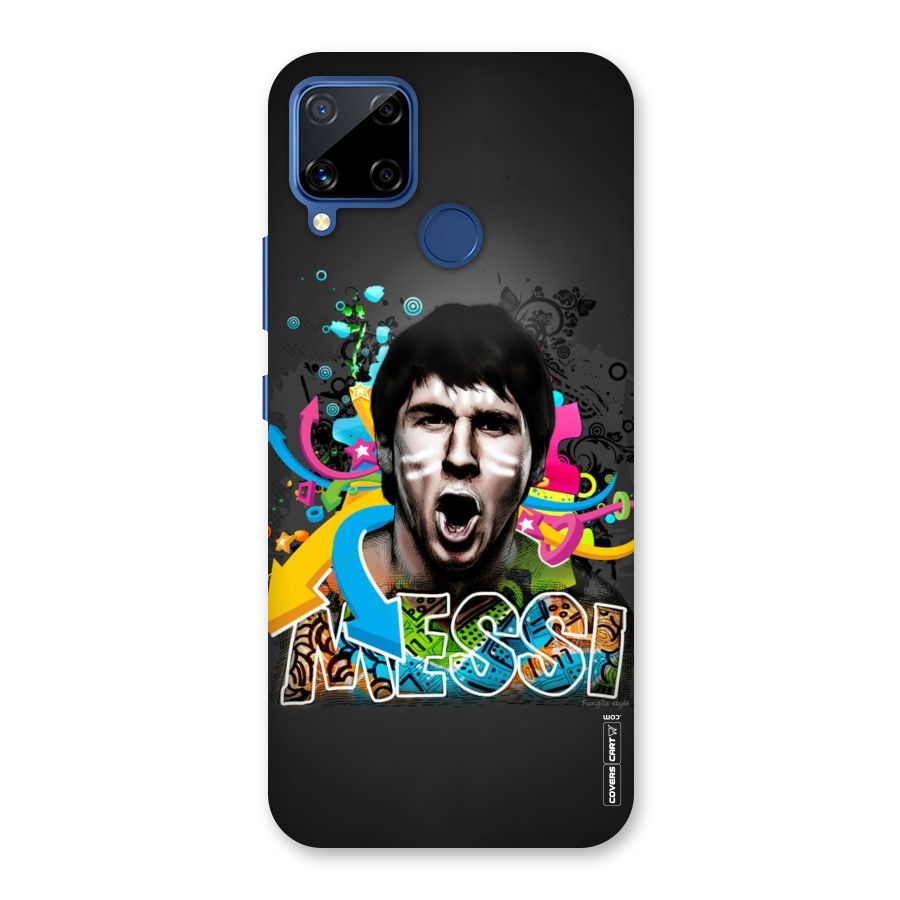 Messi For Argentina Back Case for Realme Narzo 30A