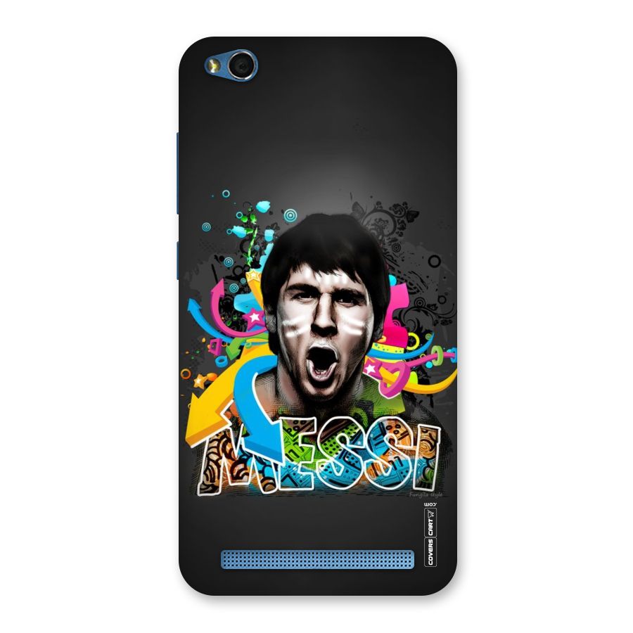 Messi For Argentina Back Case for Redmi 5A