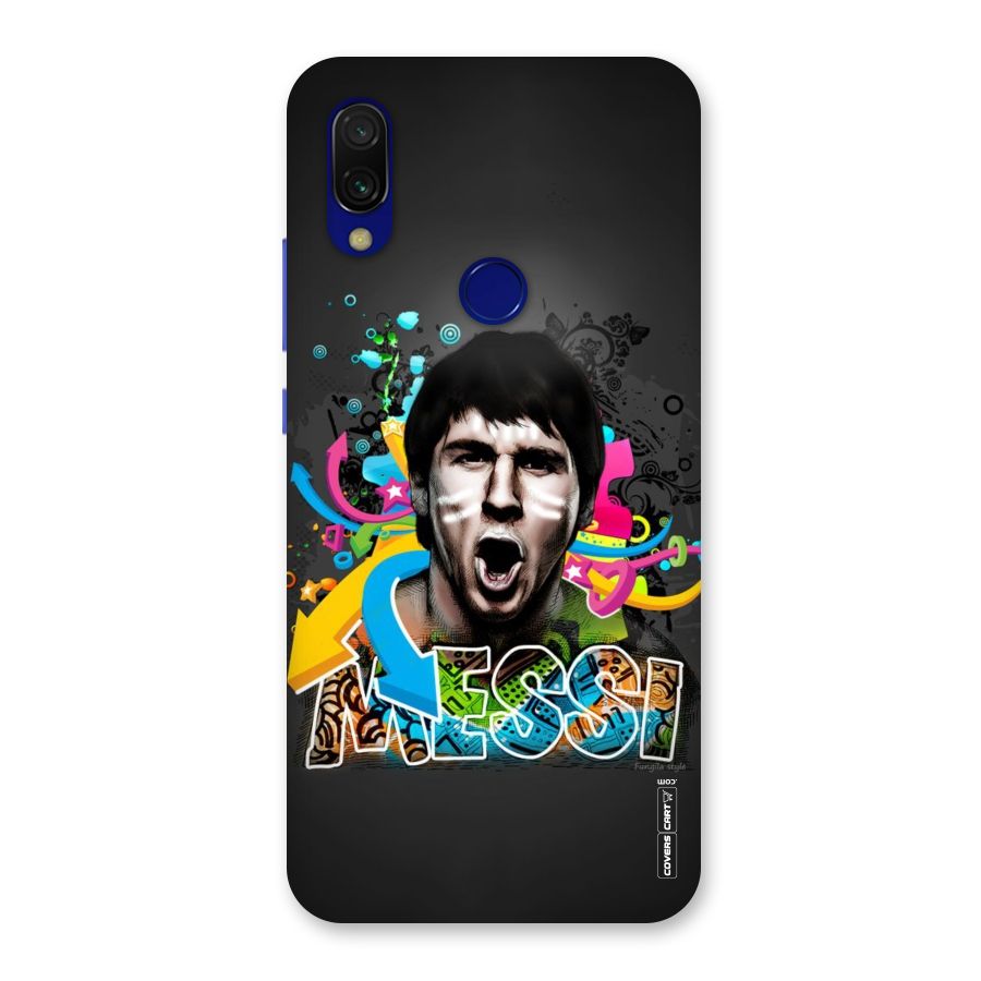 Messi For Argentina Back Case for Redmi 7