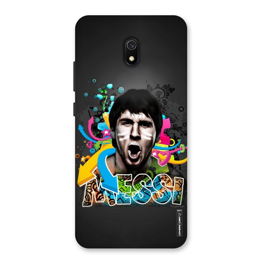 Messi For Argentina Back Case for Redmi 8A