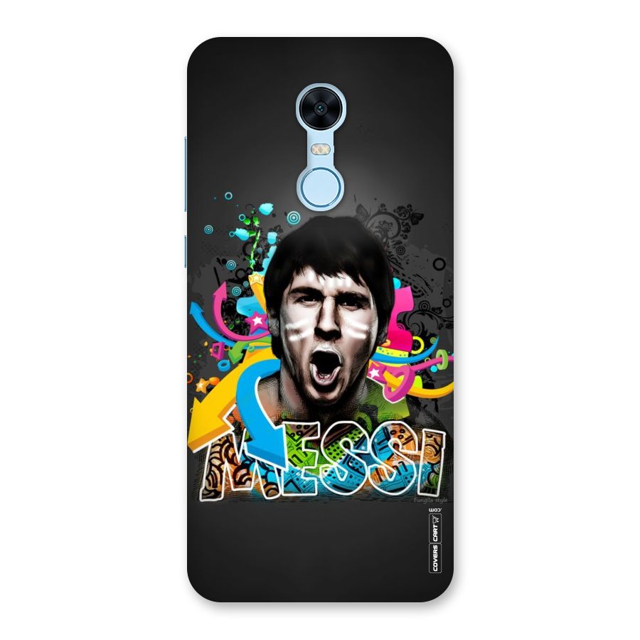 Messi For Argentina Back Case for Redmi Note 5