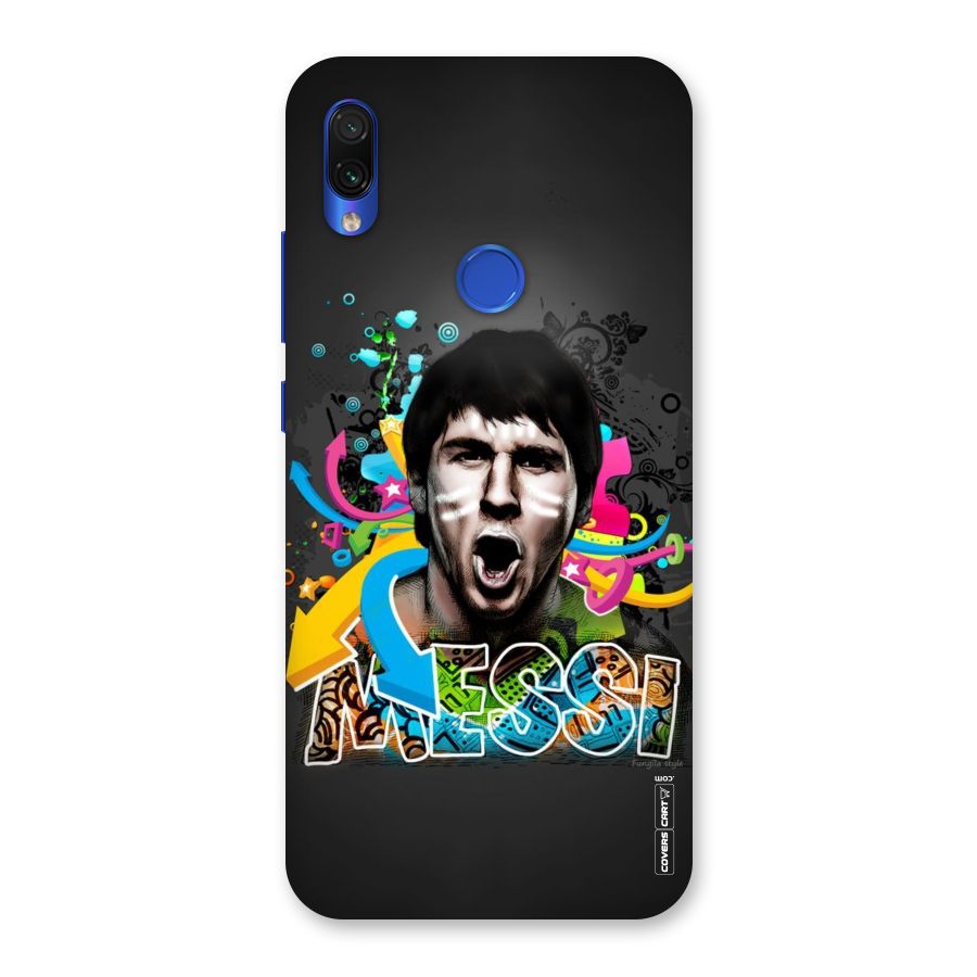 Messi For Argentina Back Case for Redmi Note 7S