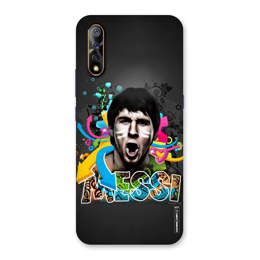 Messi For Argentina Back Case for Vivo S1