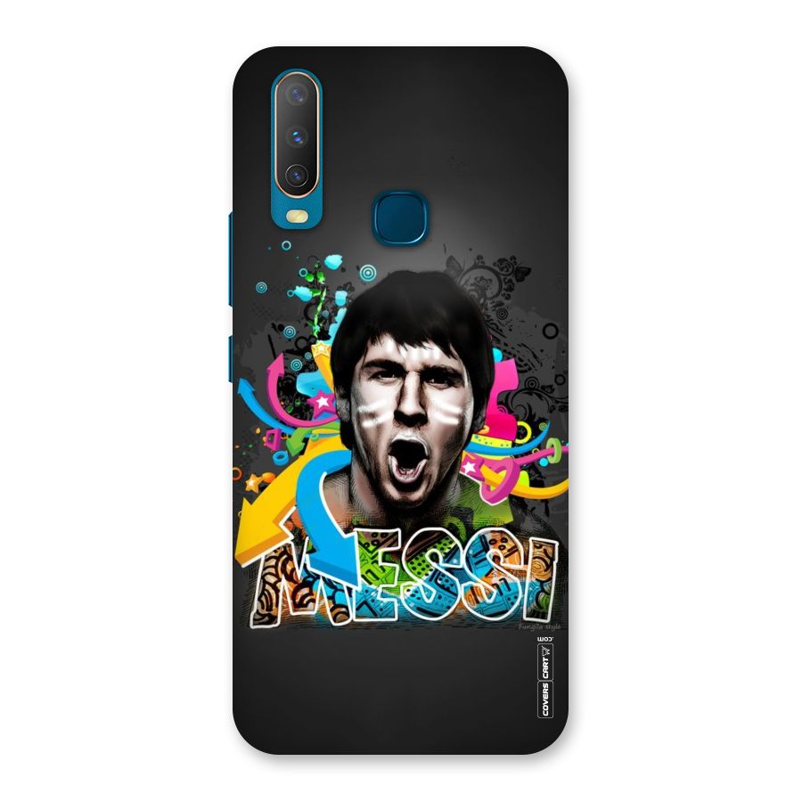 Messi For Argentina Back Case for Vivo U10