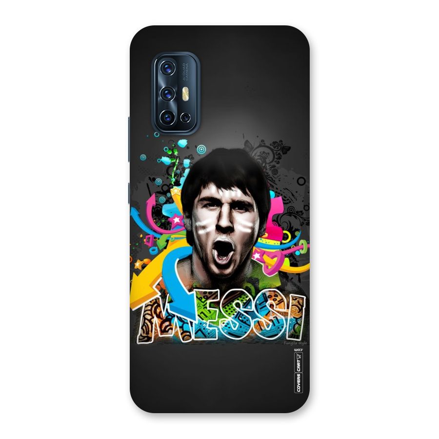 Messi For Argentina Back Case for Vivo V17