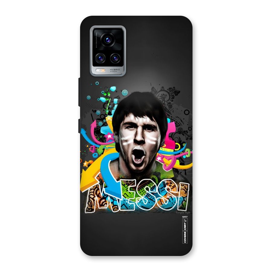 Messi For Argentina Back Case for Vivo V20 Pro
