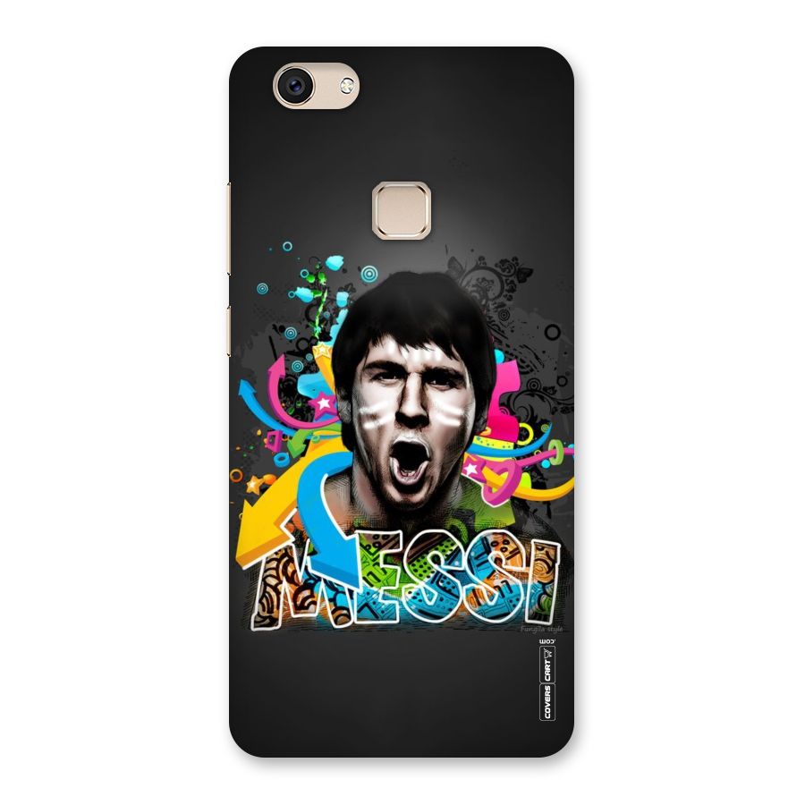 Messi For Argentina Back Case for Vivo V7