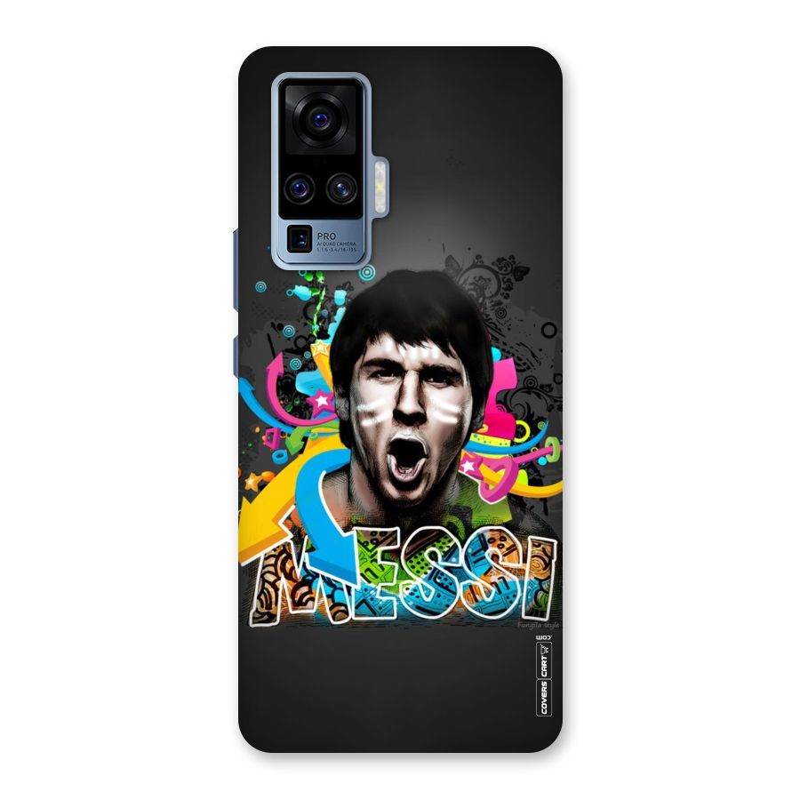 Messi For Argentina Back Case for Vivo X50 Pro