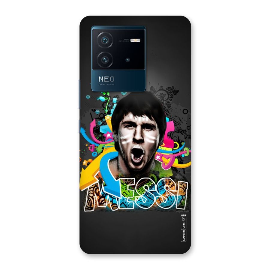 Messi For Argentina Back Case for Vivo iQOO Neo 6 5G