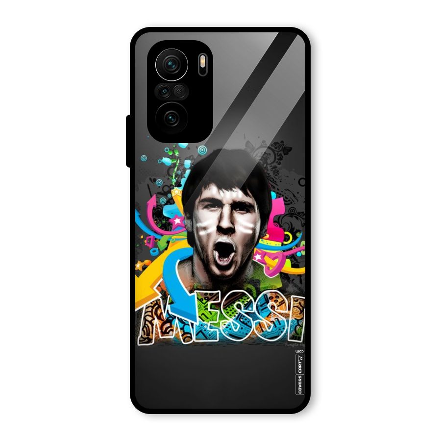 Messi For Argentina Glass Back Case for Mi 11x