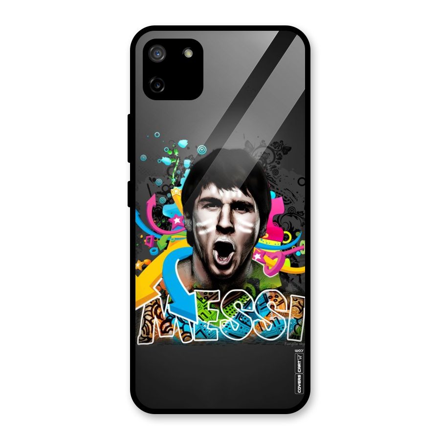 Messi For Argentina Glass Back Case for Realme C11