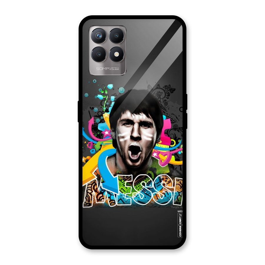Messi For Argentina Glass Back Case for Realme Narzo 50