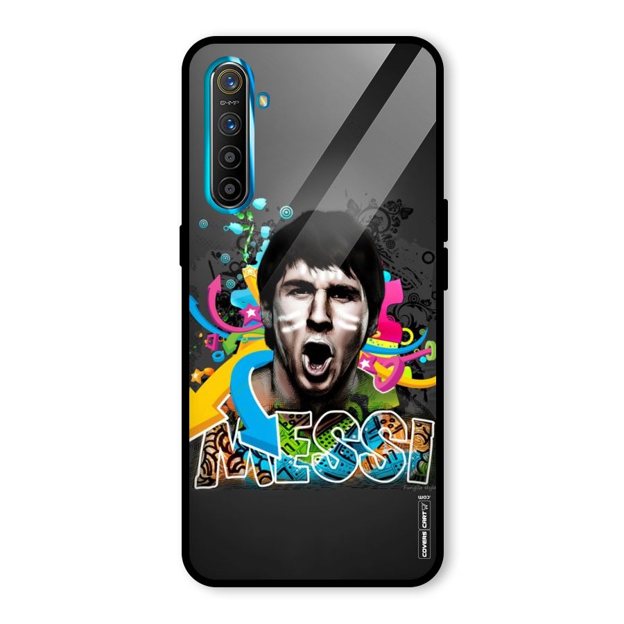 Messi For Argentina Glass Back Case for Realme XT
