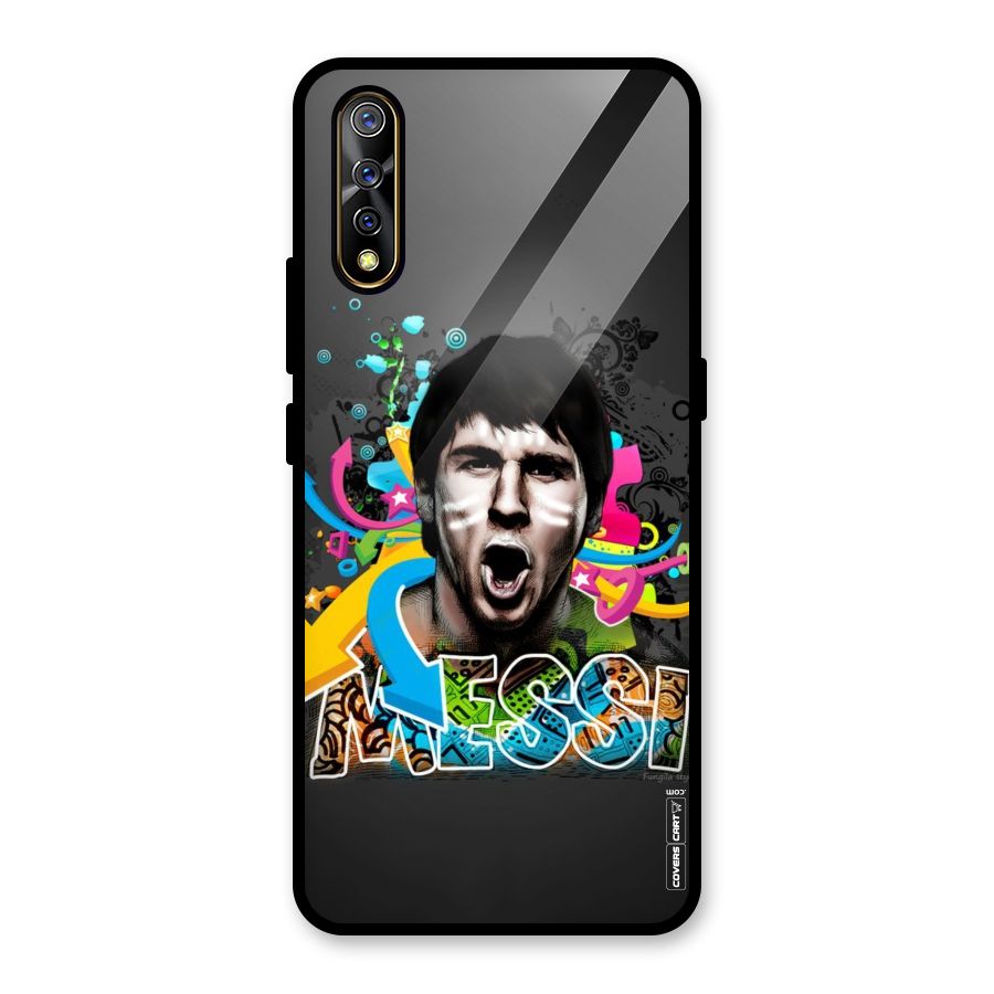 Messi For Argentina Glass Back Case for Vivo S1