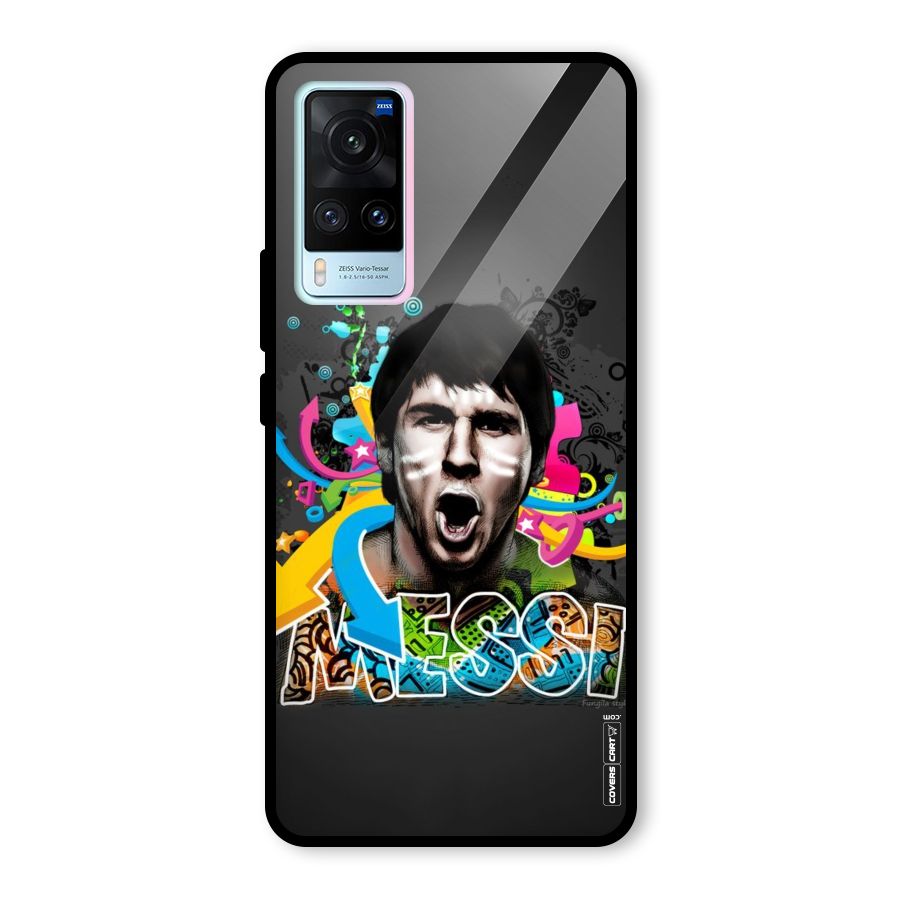 Messi For Argentina Glass Back Case for Vivo X60